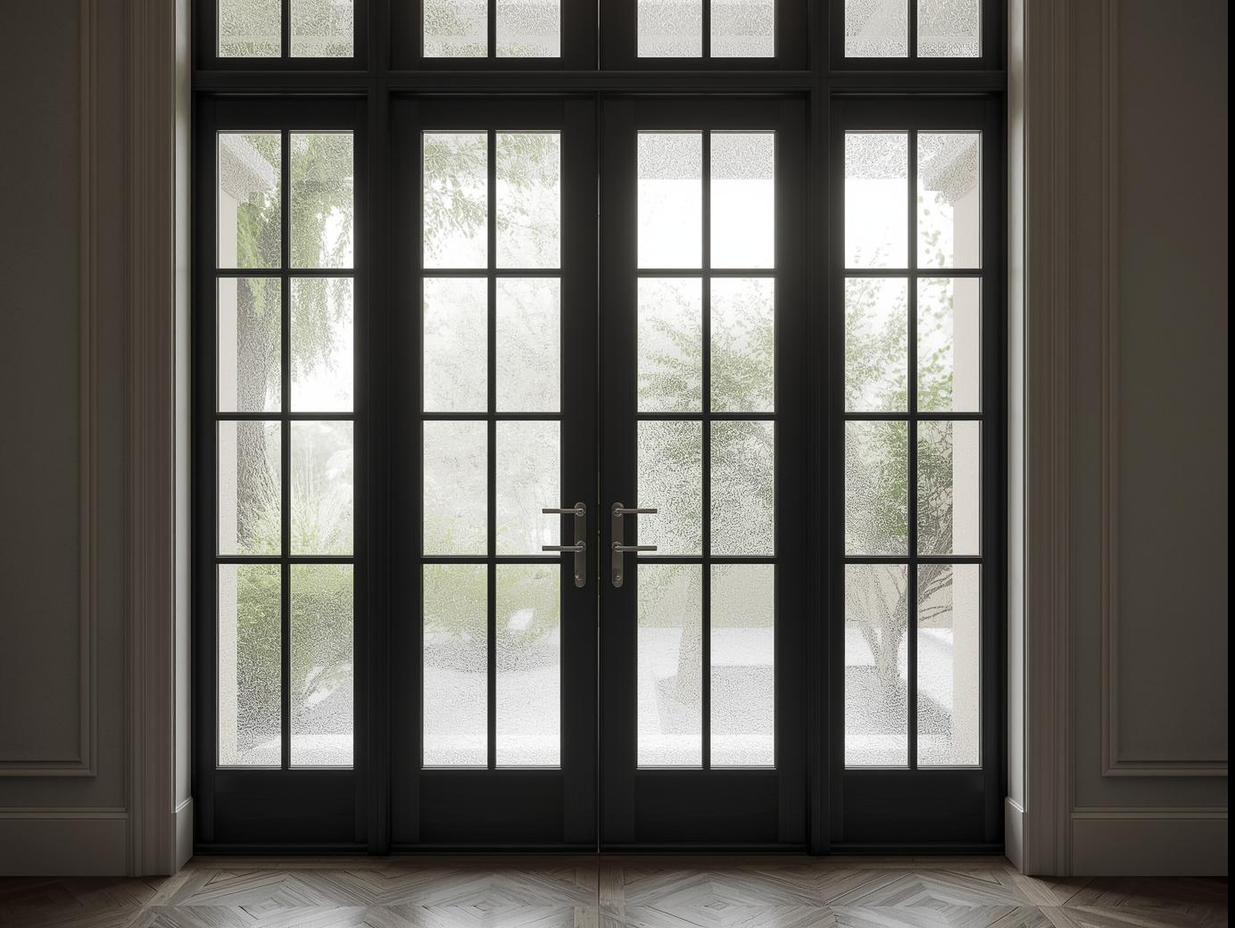 French door glass design highlighting privacy concerns-vigorawindows.com French door glass design highlighting privacy concerns-vigorawindows.com