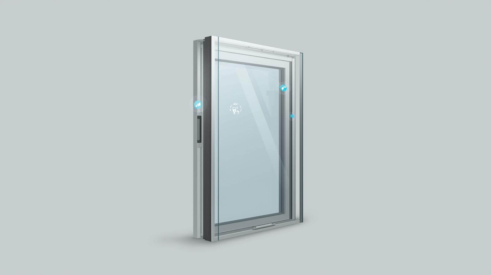 smart glass window IoT aluminium frame system illustration-vigorawindows.com smart glass window IoT aluminium frame system illustration-vigorawindows.com