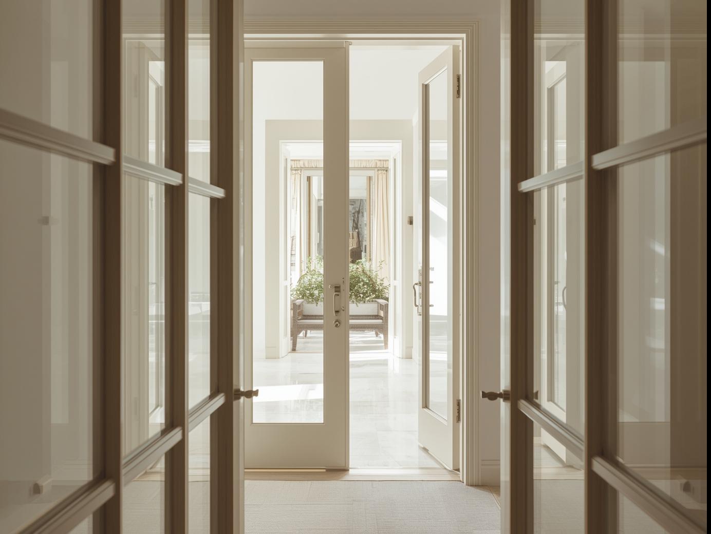 French glass door space limitation in narrow interiors-vigorawindows.com French glass door space limitation in narrow interiors-vigorawindows.com