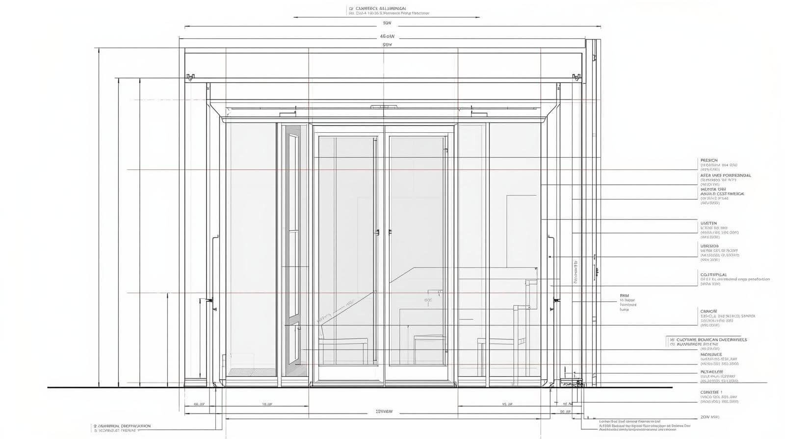 commercial aluminium glass door technical specification drawing-vigorawindows.com commercial aluminium glass door technical specification drawing-vigorawindows.com