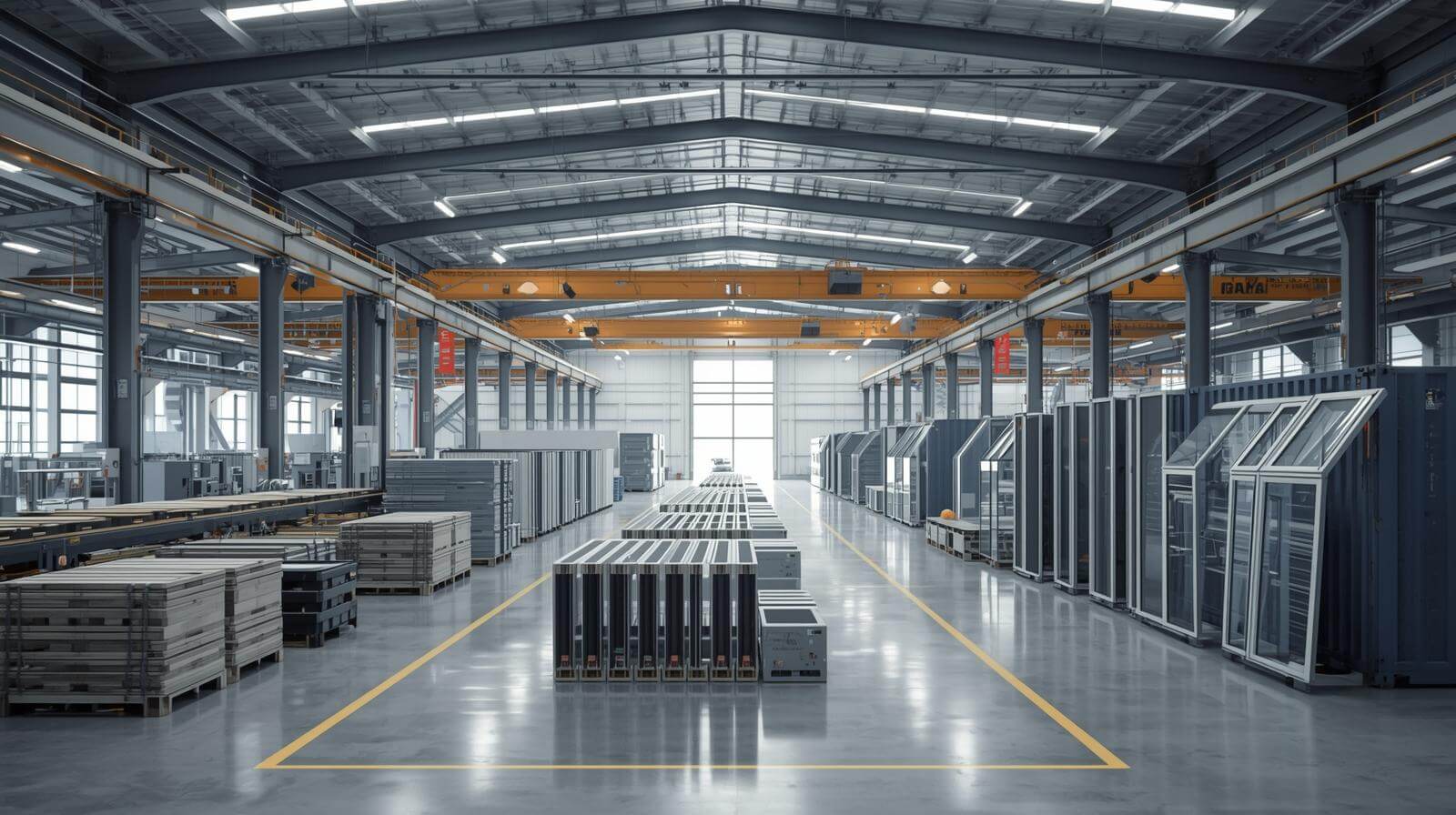 VIGORAWINDOWS aluminium door manufacturing and bulk export packaging