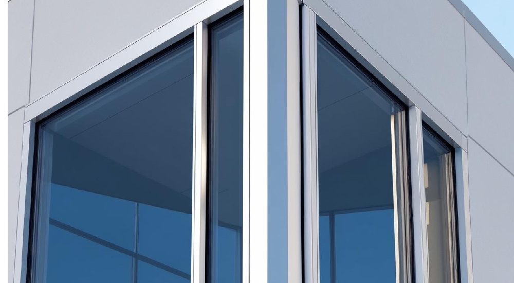 corner aluminum window -VIGORAWINDOWS