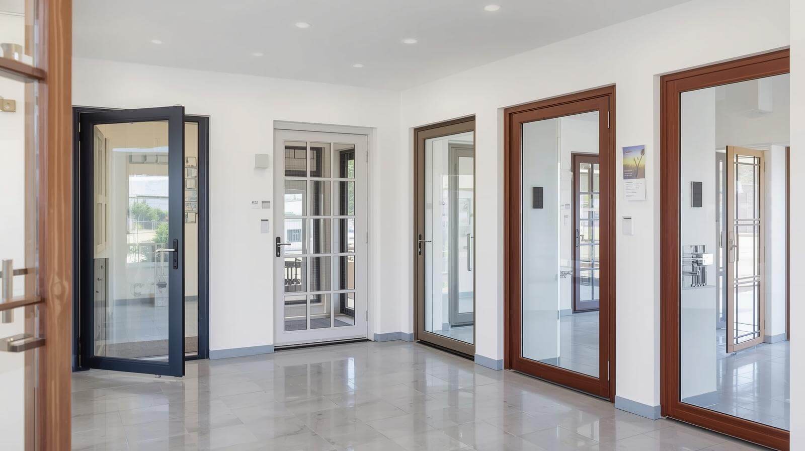 VIGORAWINDOWS aluminium and uPVC door product range