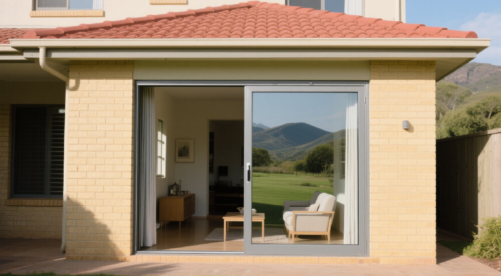 aluminium frame for sliding door -VIGORAWINDOWS