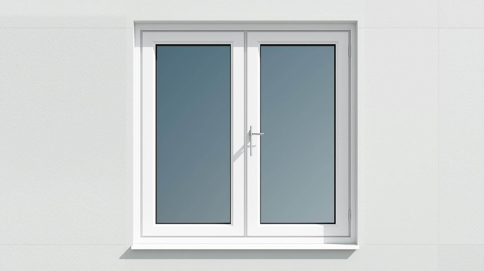 Aluminium double hung window vertical sash structure diagram-vigorawindows.com