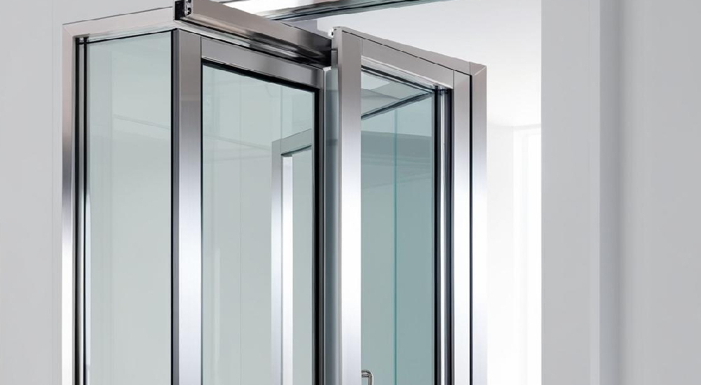 aluminium frame swing door -VIGORAWINDOWS