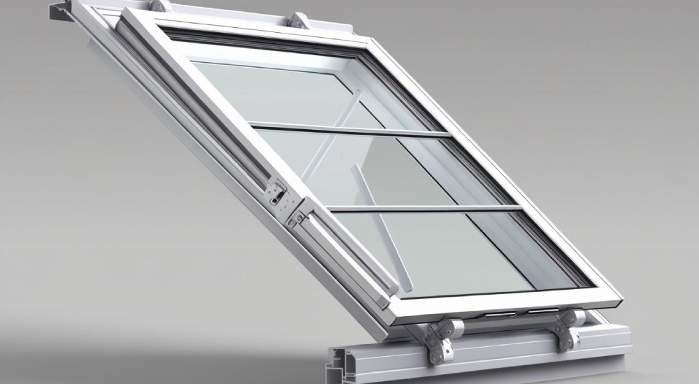 aluminum frame awning windows -VIGORAWINDOWS 