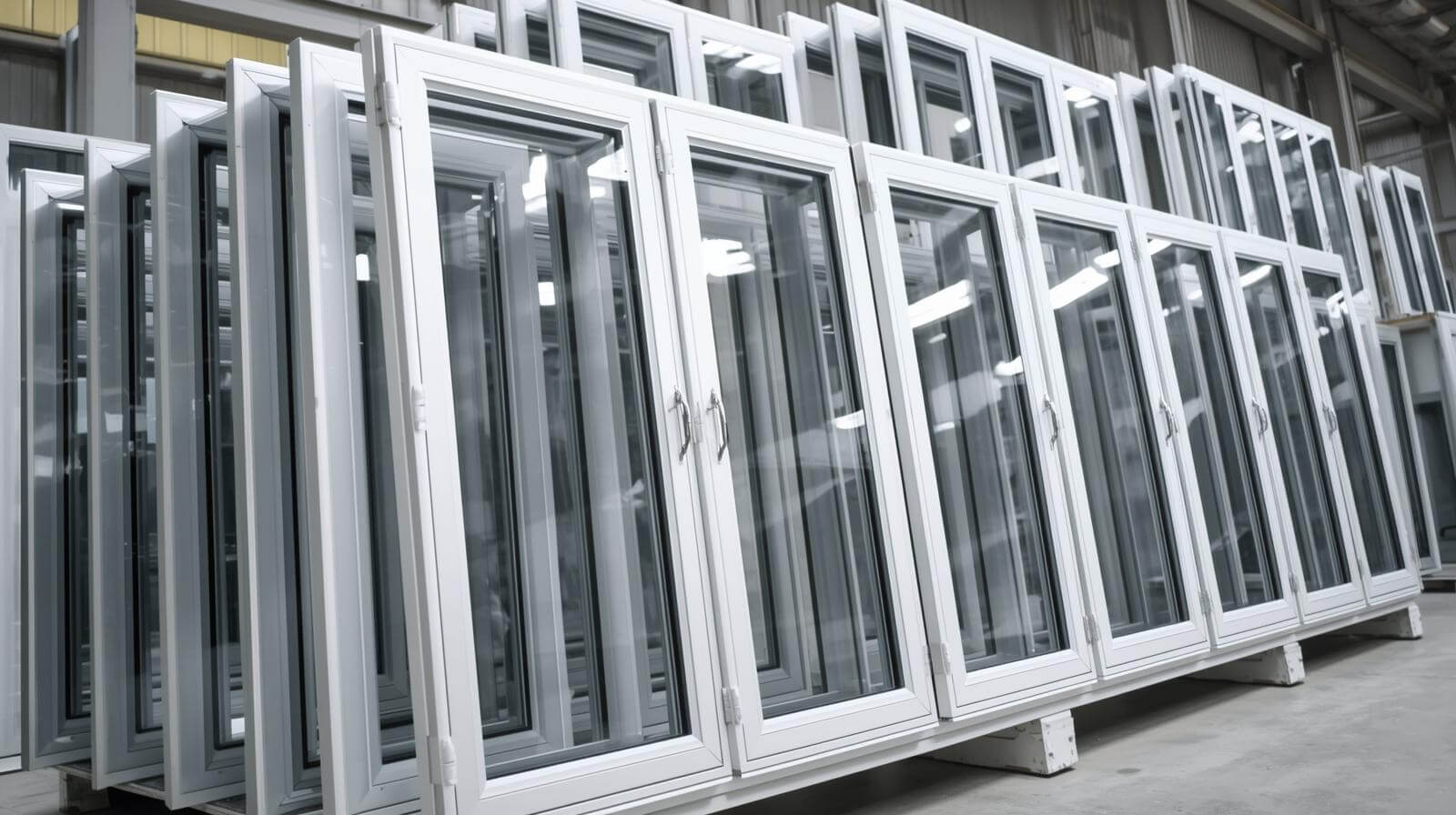 VIGORAWINDOWS aluminium double hung window production and export facility-vigorawindows.com