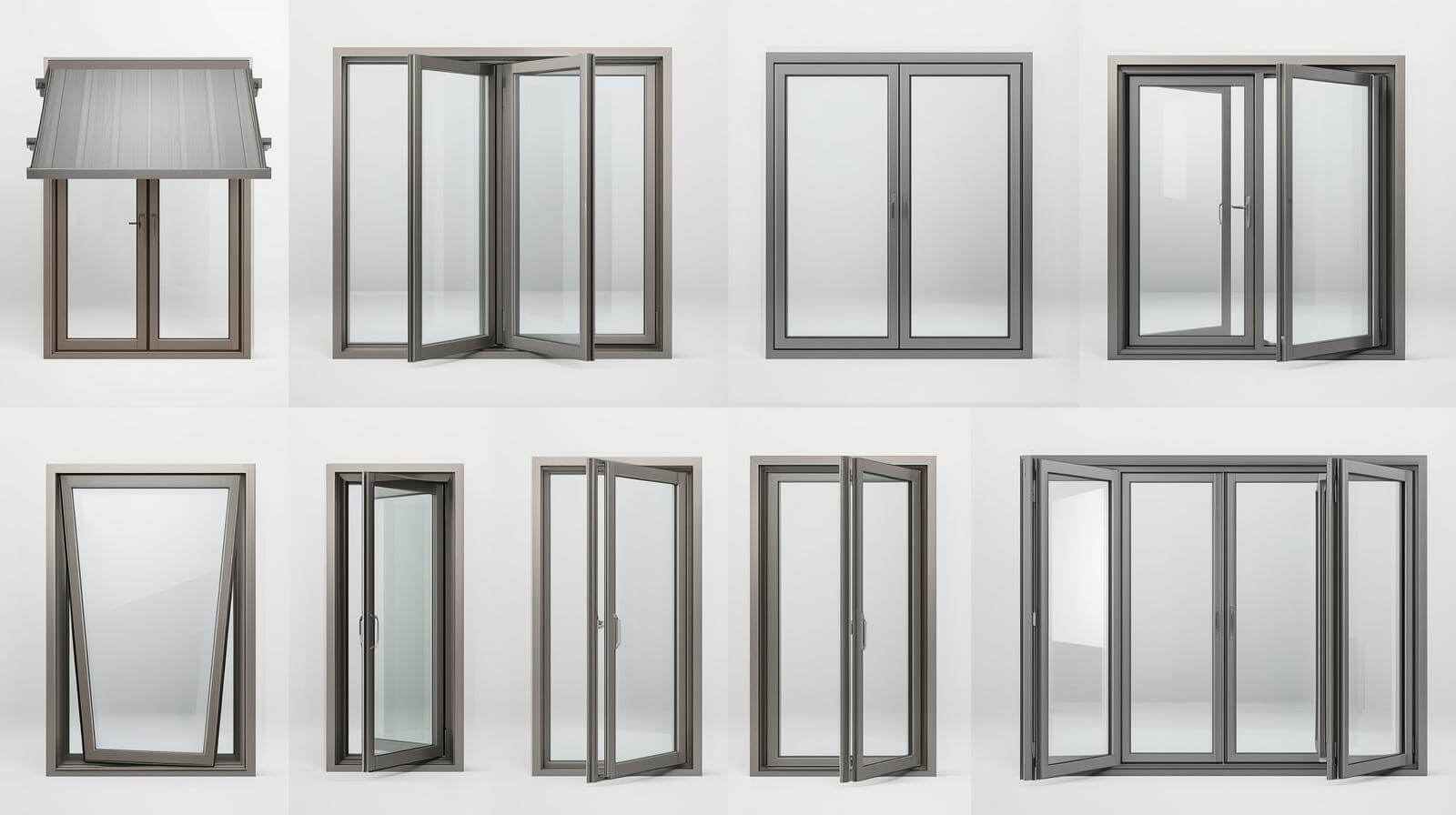 different types of aluminium windows for global construction projects-vigorawindows.com