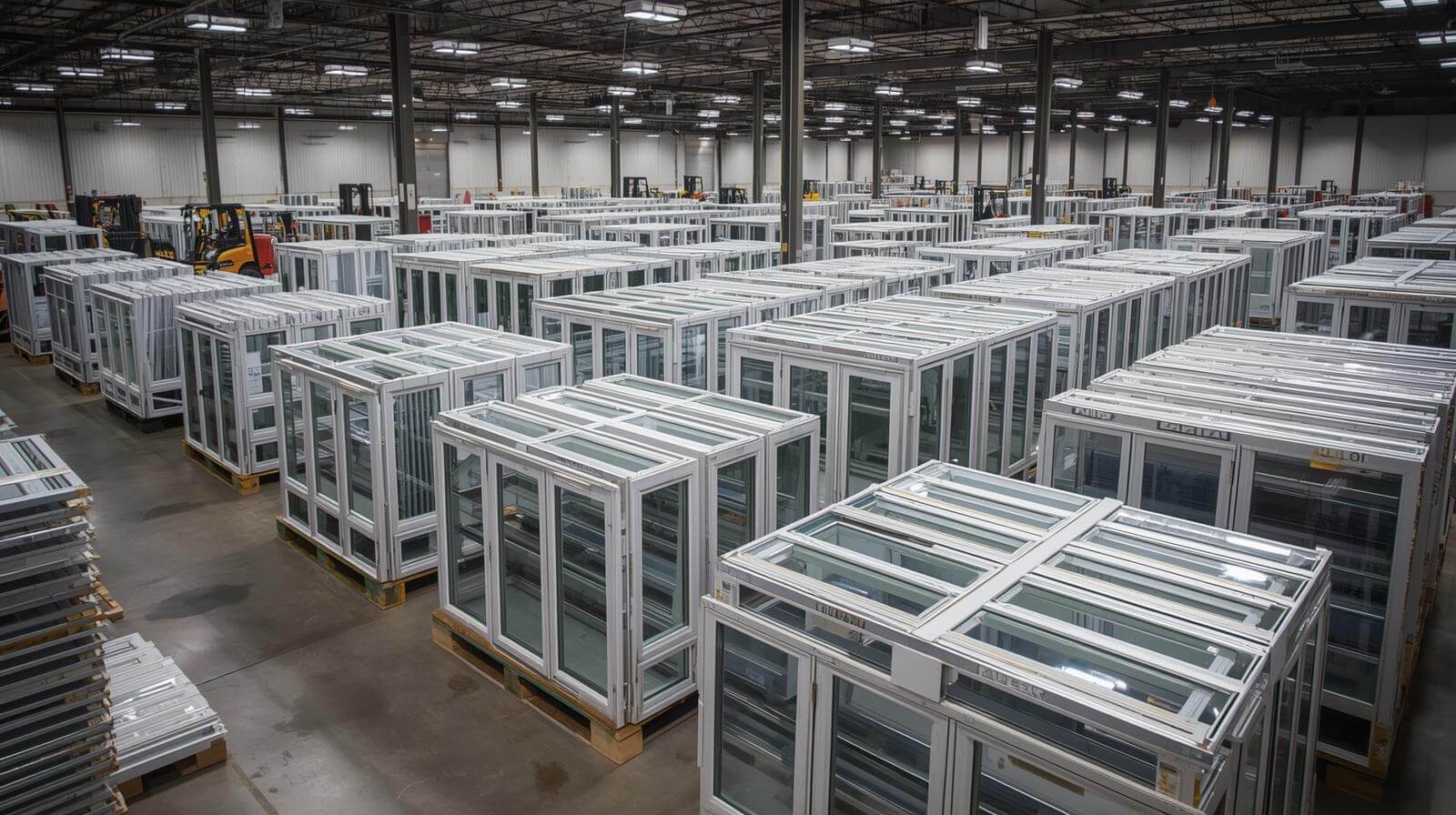 aluminium windows export packaging and container loading-vigorawindows.com