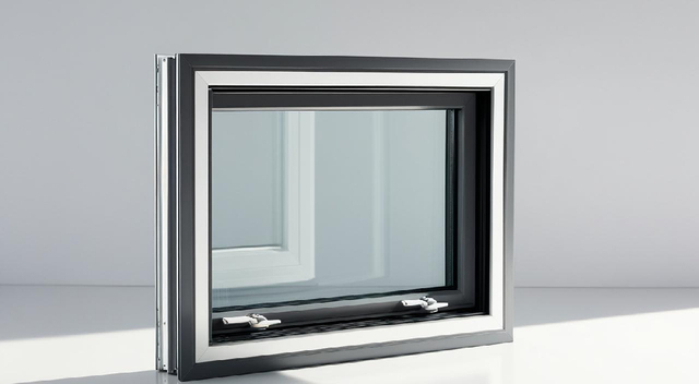 aluminium fixed panel window -VIGORAWINDOWS