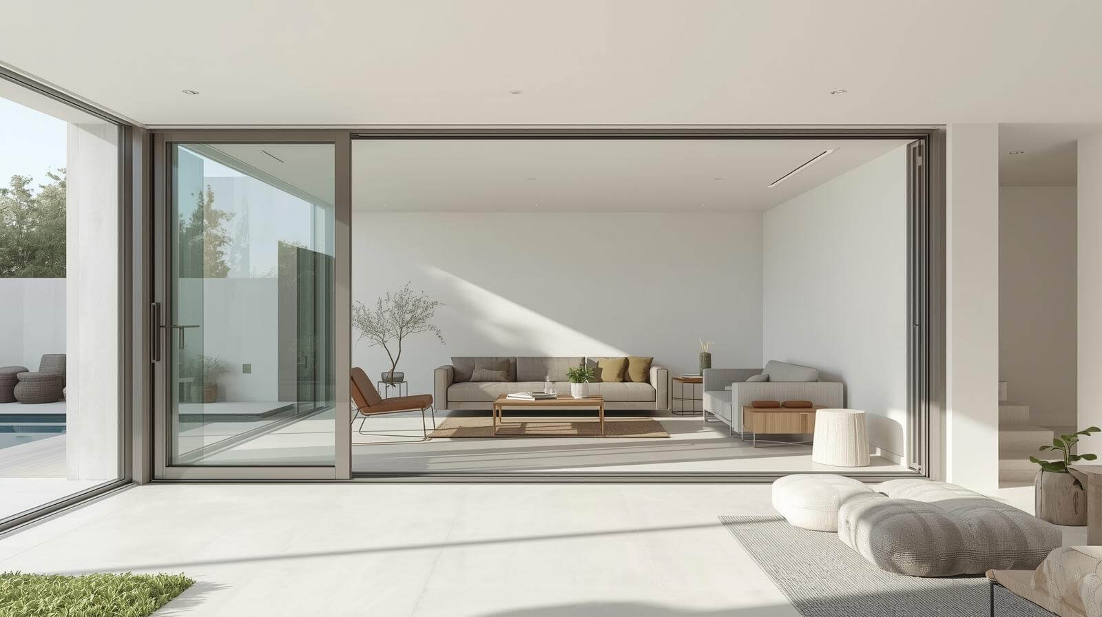 energy-efficient upvc glass sliding door for residential use-vigorawindows.com