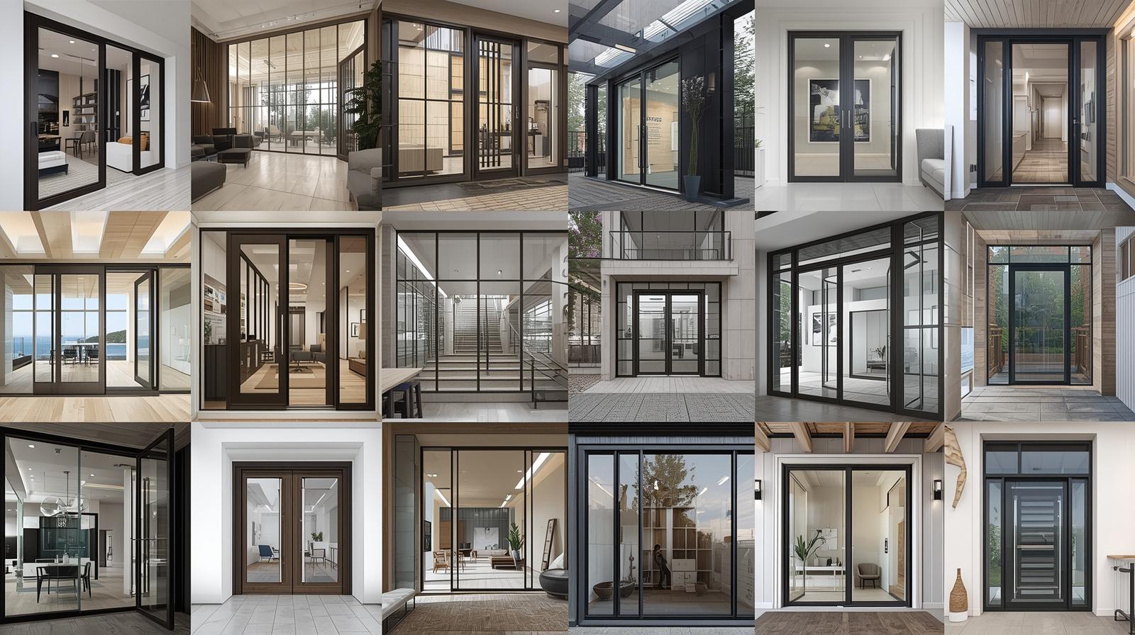 VIGORAWINDOWS aluminium glass doors factory export