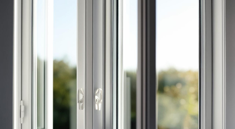 upvc french doors with opening window -VIGORAWINDOWS