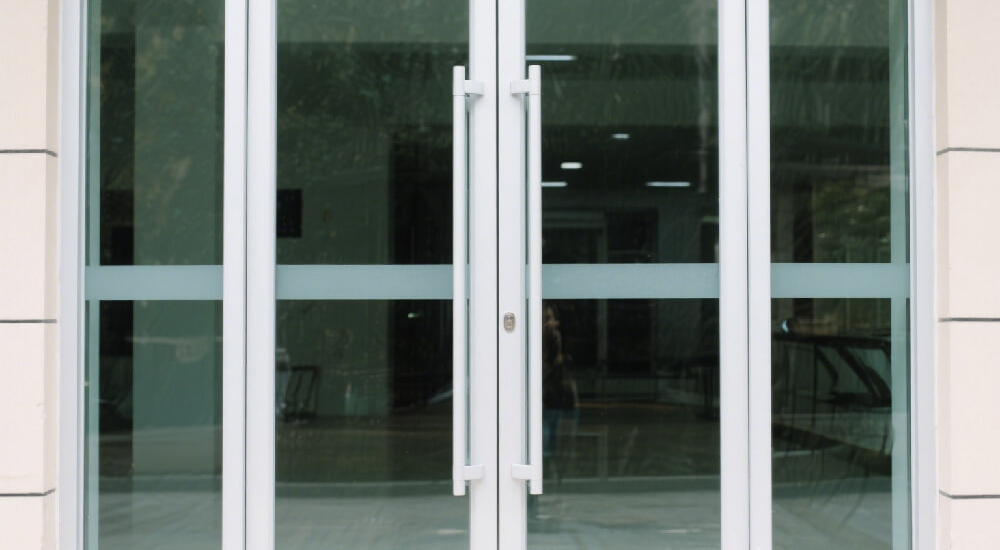 aluminium double door window -VIGORAWINDOWS