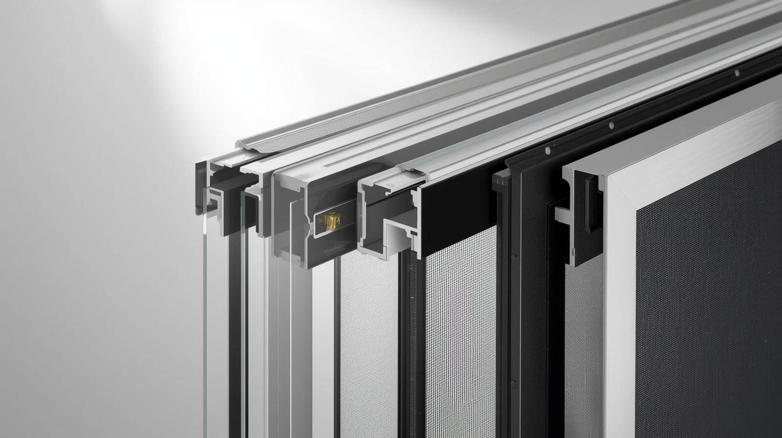 fiberglass, stainless steel, and retractable screen options for aluminium double hung windows-vigorawindows.com