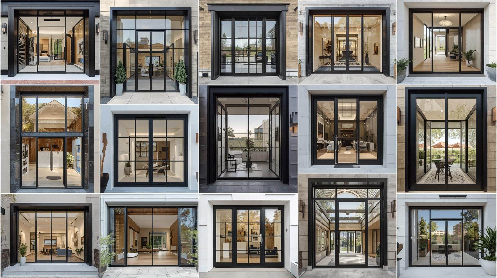 various aluminium glass door designs used in commercial and residential projects-vigorawindows.com