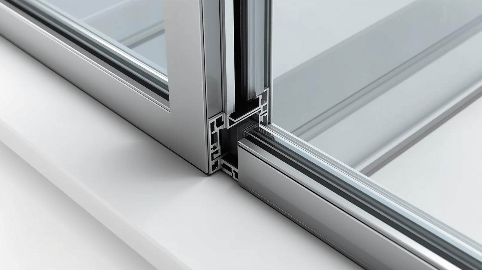 aluminium glass window sealing installation details-vigorawindows.com