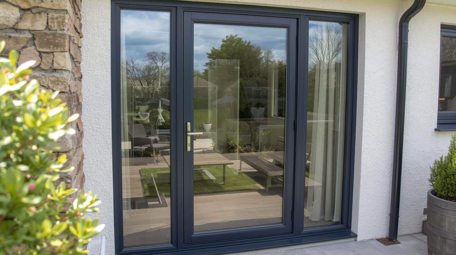 upvc and aluminium glass door application-vigorawindows.com