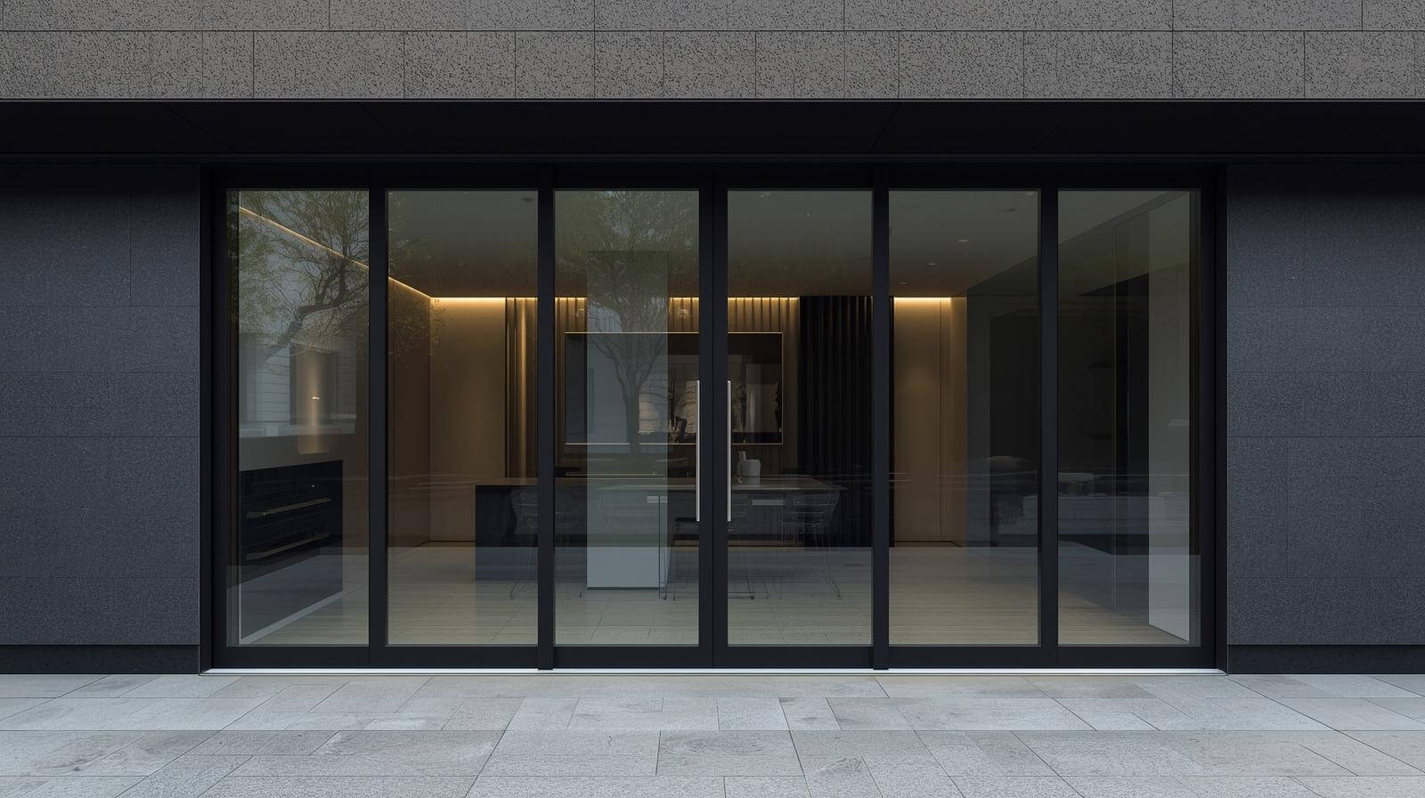 modern aluminium and glass door design for commercial buildings-vigorawindows.com