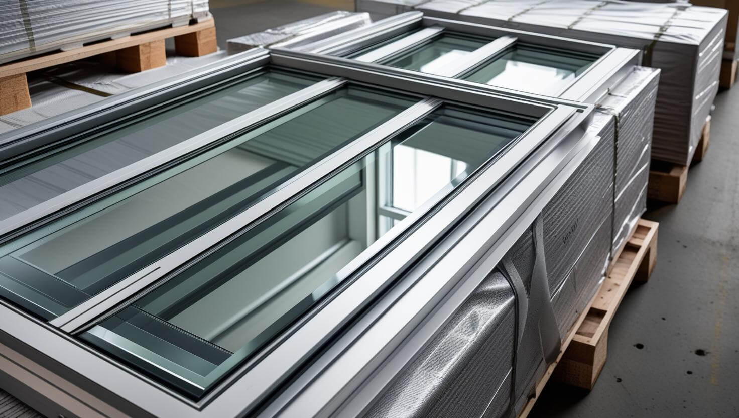 VIGORAWINDOWS aluminium sliding doors export shipment