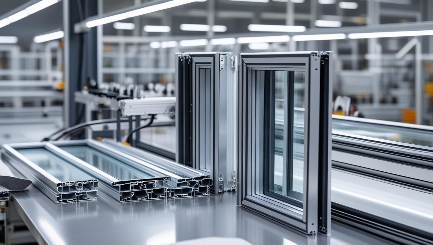 VIGORAWINDOWS factory aluminium bifold windows production line-vigorawindows.com