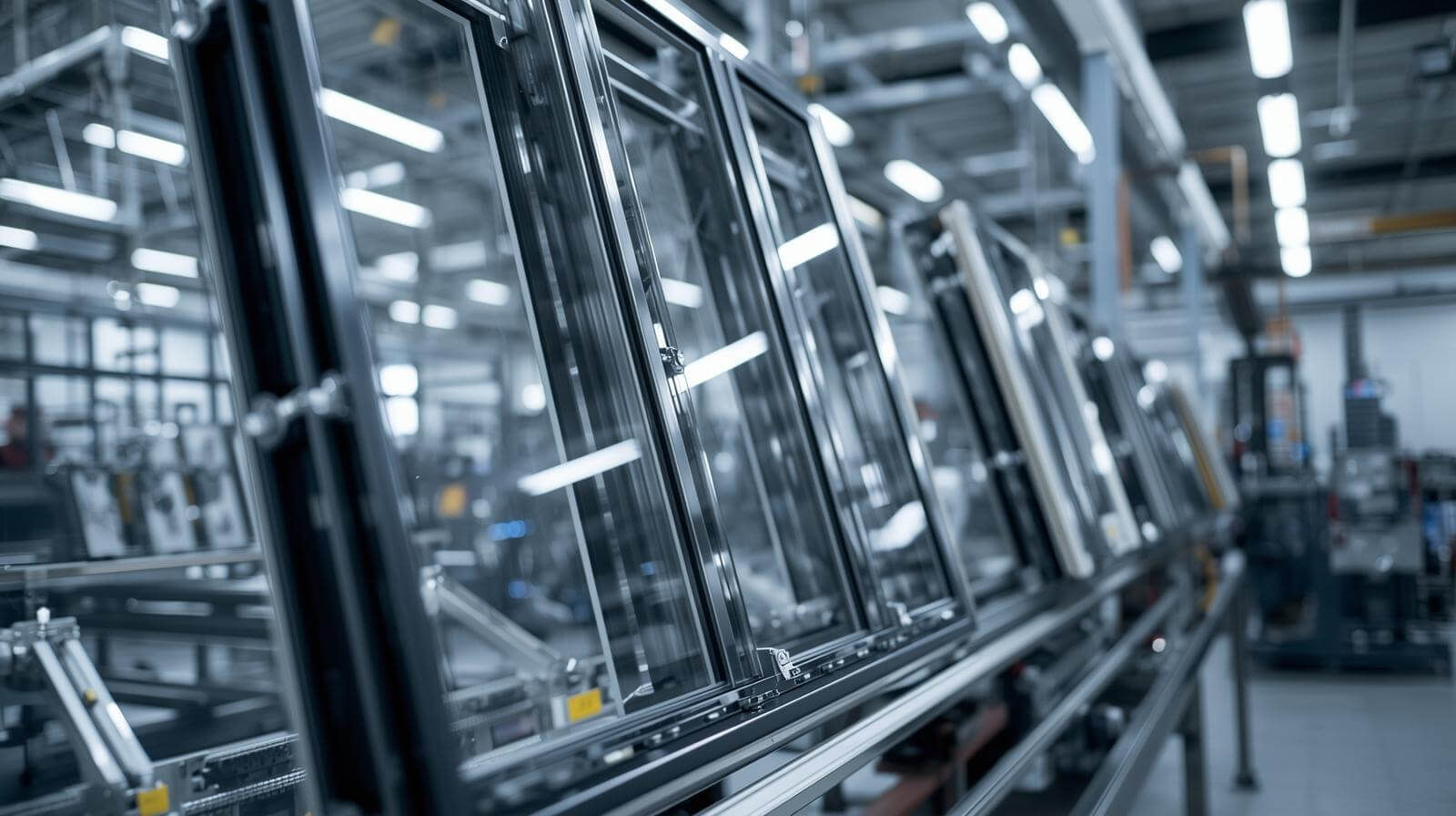 customized aluminium and uPVC window production line by VIGORAWINDOWS