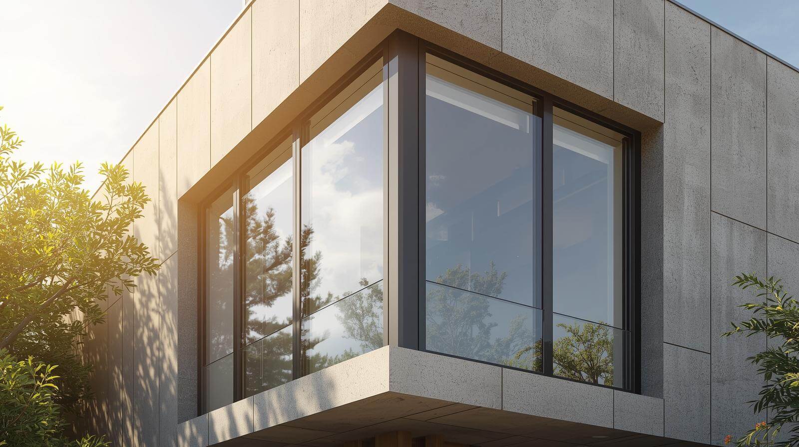 matte finish aluminium windows for hot climate regions-vigorawindows.com