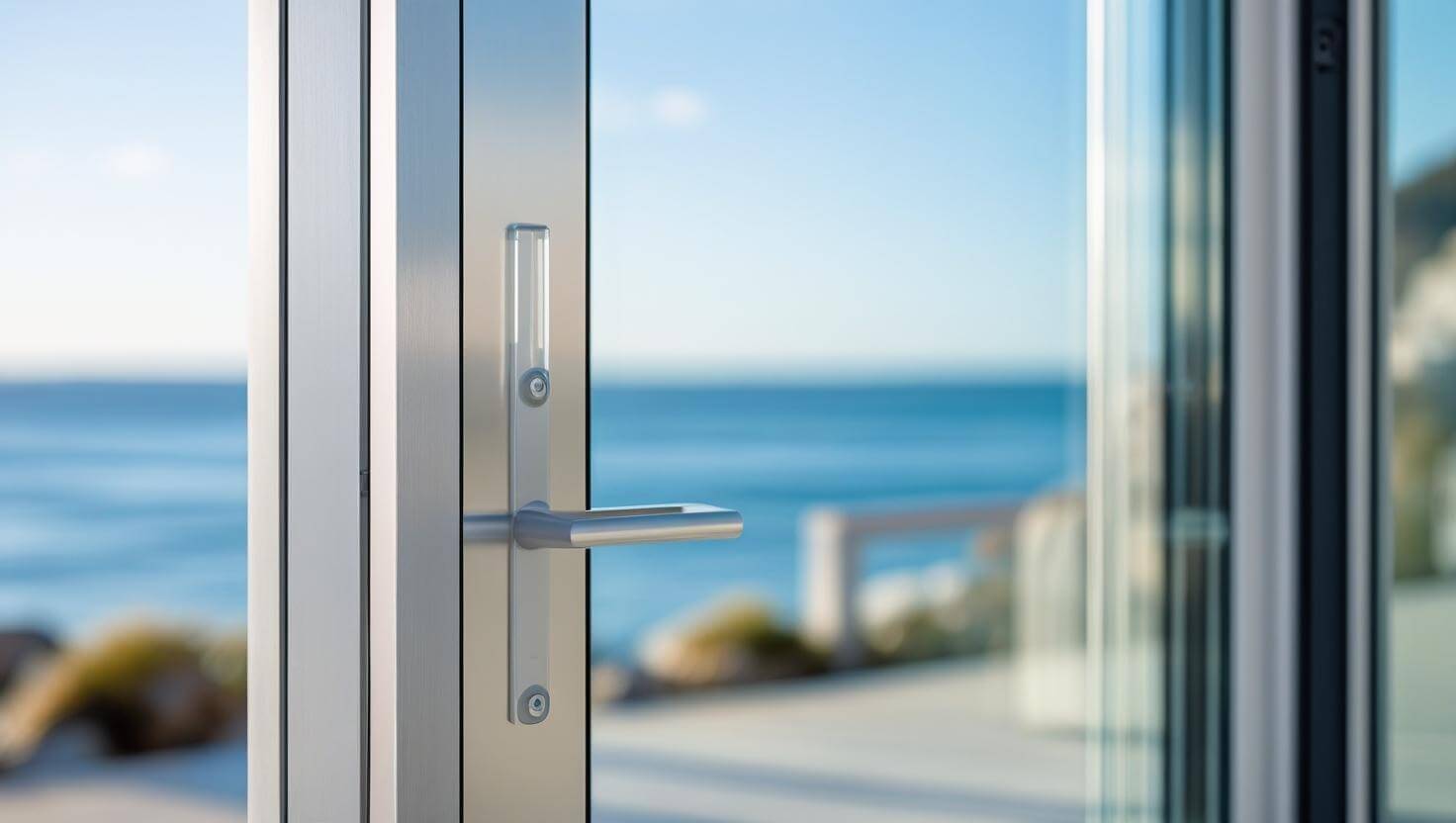 corrosion resistance aluminium glass door coastal area-vigorawindows.com