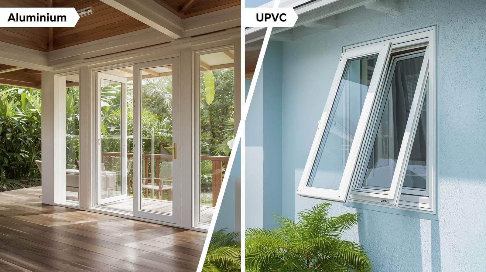 comparison of aluminium and uPVC windows in tropical coastal houses-vigorawindows.com