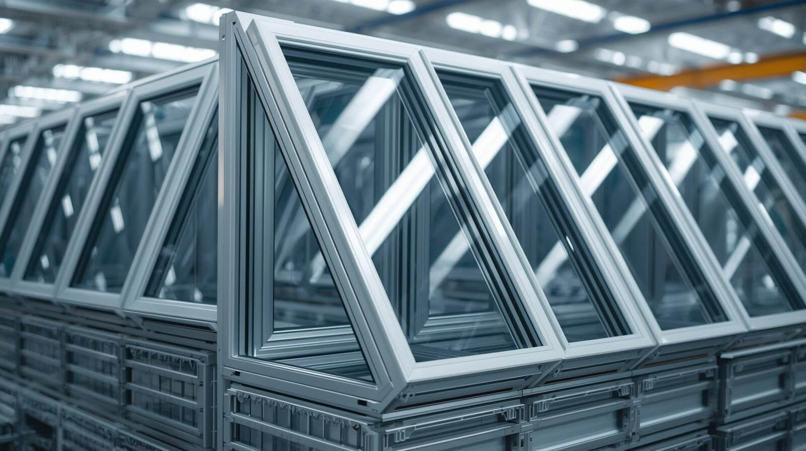 VIGORAWINDOWS aluminium glass windows ready for international shipment