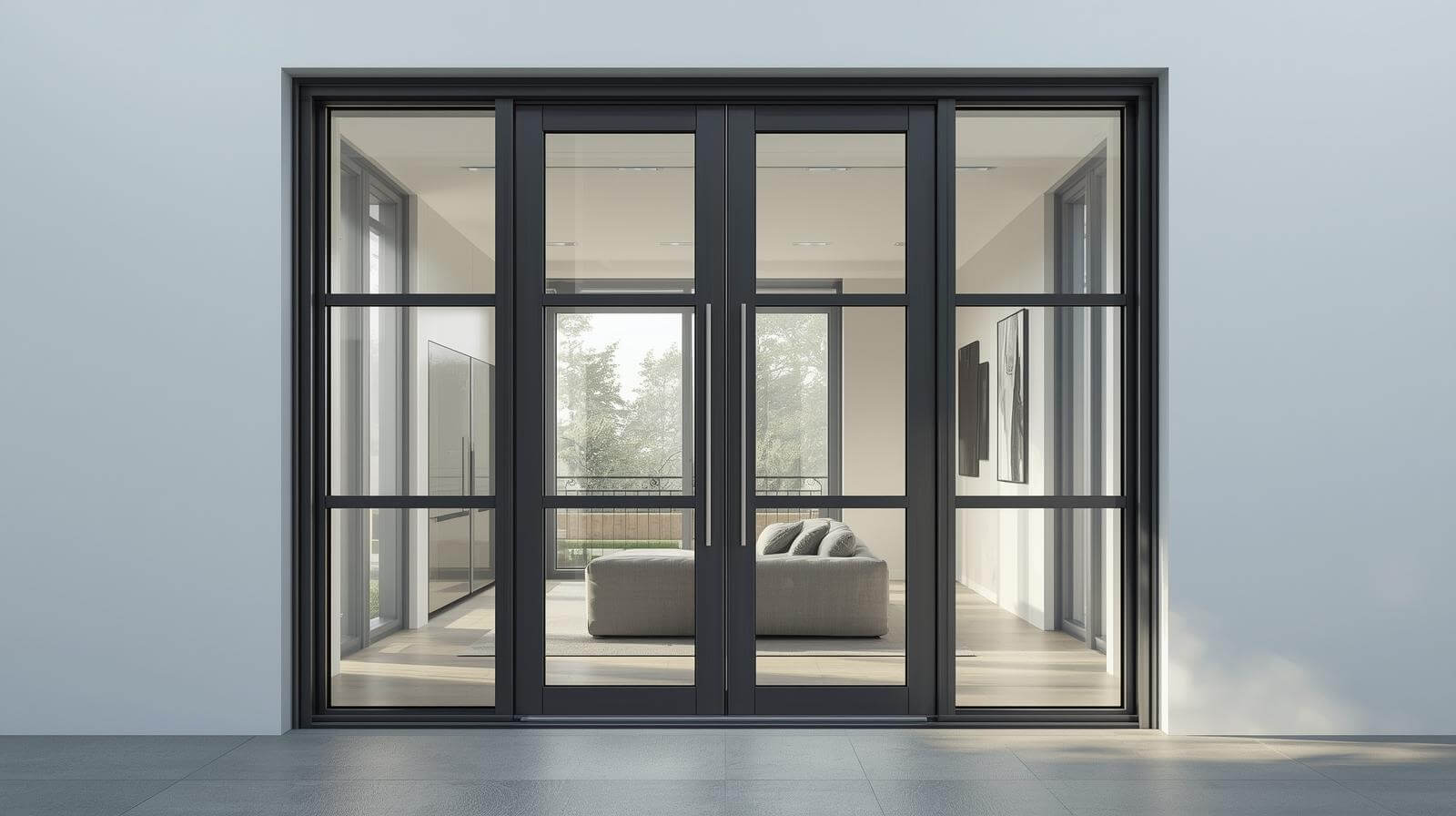 VIGORAWINDOWS custom color aluminium glass door solutions