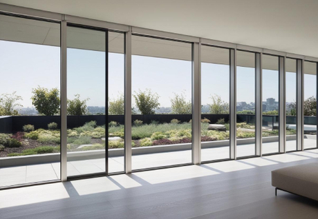 aluminium fixed glass window in a modern living room-vigorawindows.com.jpg
