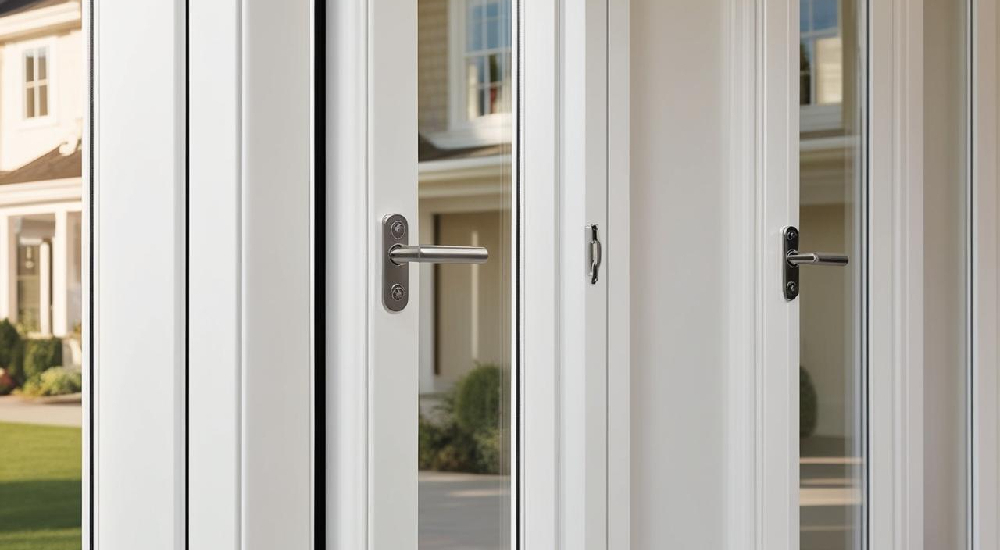 upvc open door -VIGORAWINDOWS