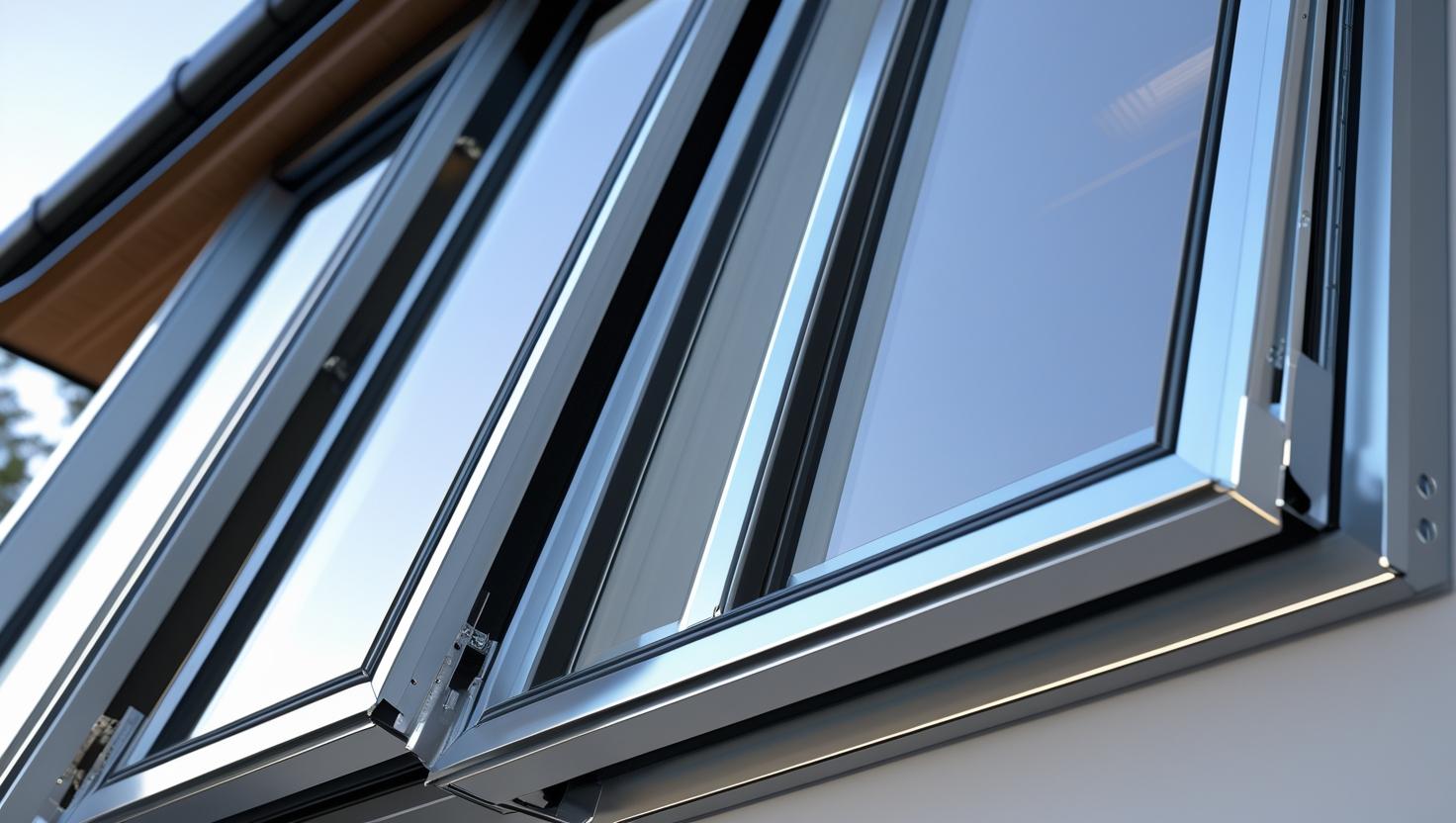 double glazed aluminium awning windows for insulation and style-vigorawindows.com