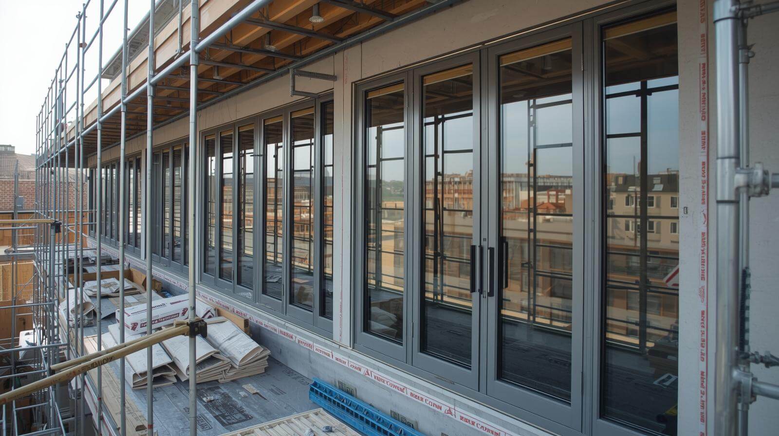 Customized aluminium double hung window color and glass options-vigorawindows.com