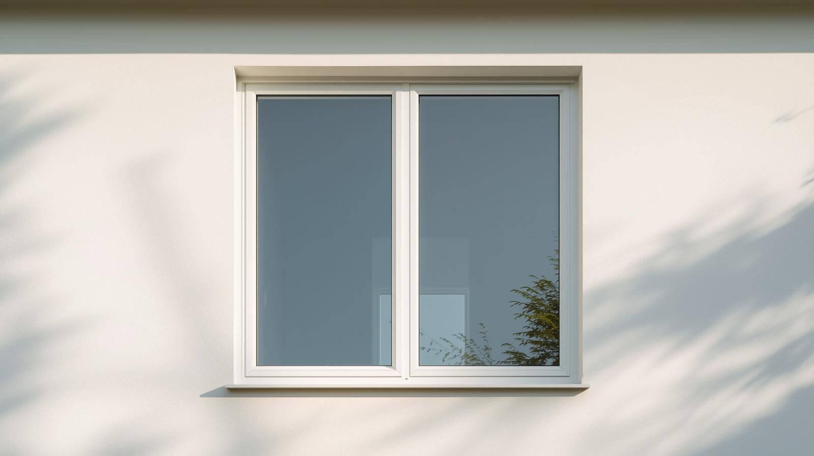 Installed aluminium double hung windows in residential building project-vigorawindows.com