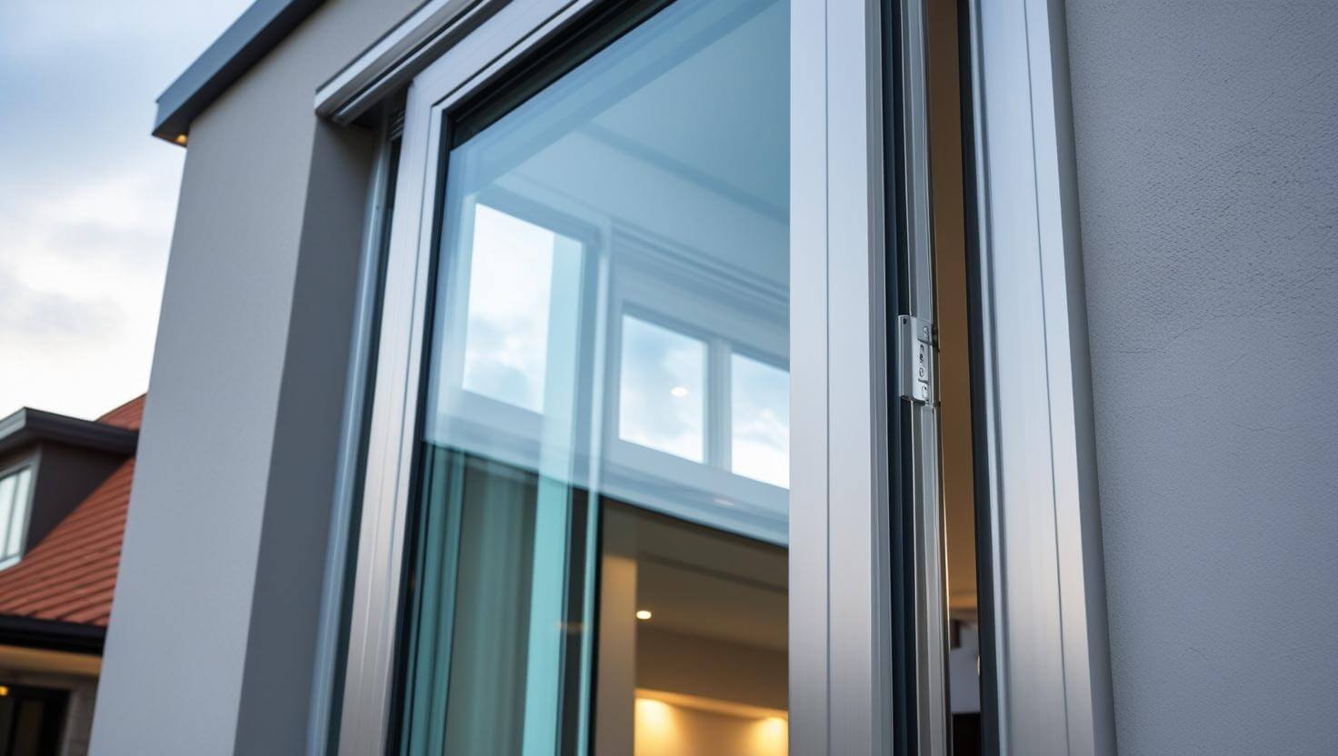 modern aluminium glass sliding door with wide view design-vigorawindows.com