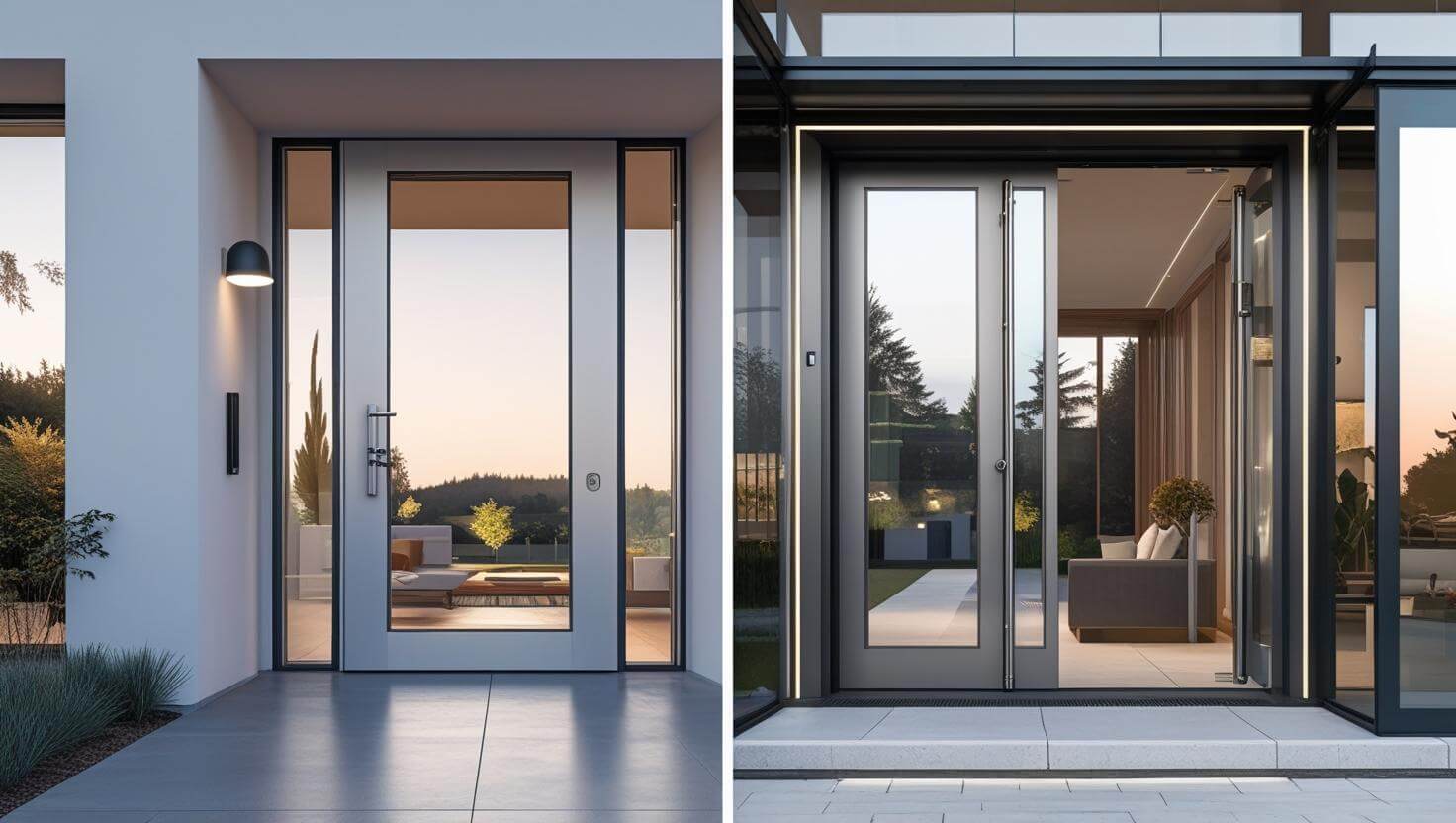 commercial aluminium door applications in Africa-vigorawindows.com