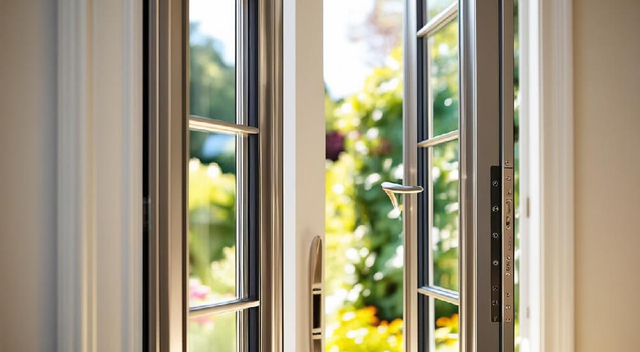 Aluminium French Doors -VIGORAWINDOWS