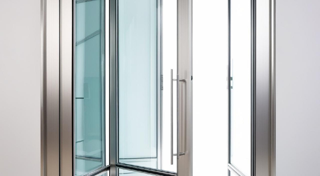 aluminium glass swing door -VIGORAWINDOWS