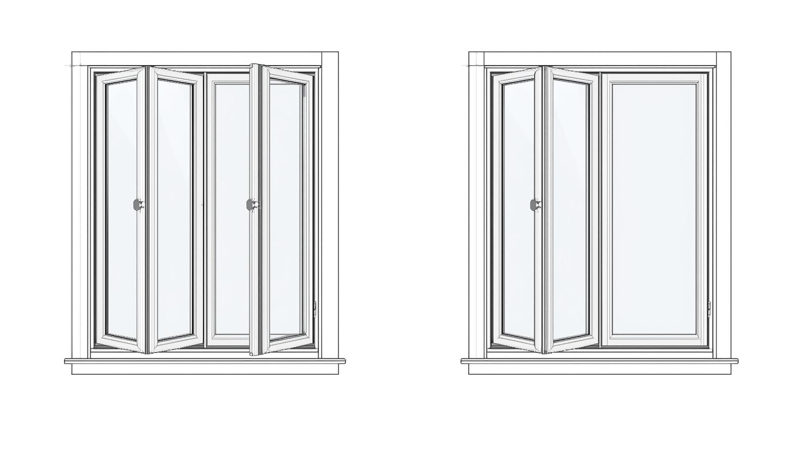 comparison of aluminum double hung window and single hung window sashes-vigorawindows.com