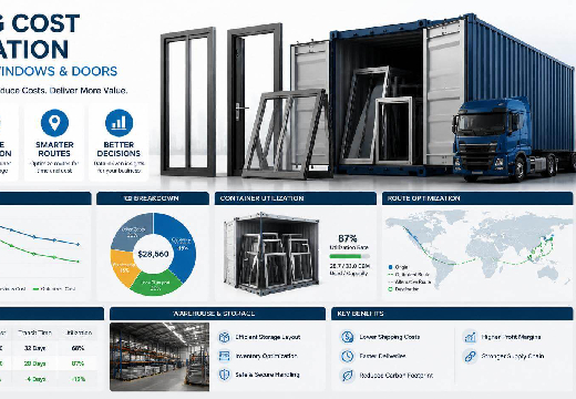 Shipping Cost Optimization for Aluminum Windows and Doors