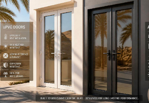 uPVC Doors vs Aluminum Doors Durability Comparison for Hot Climates-vigorawindows.com.jpg