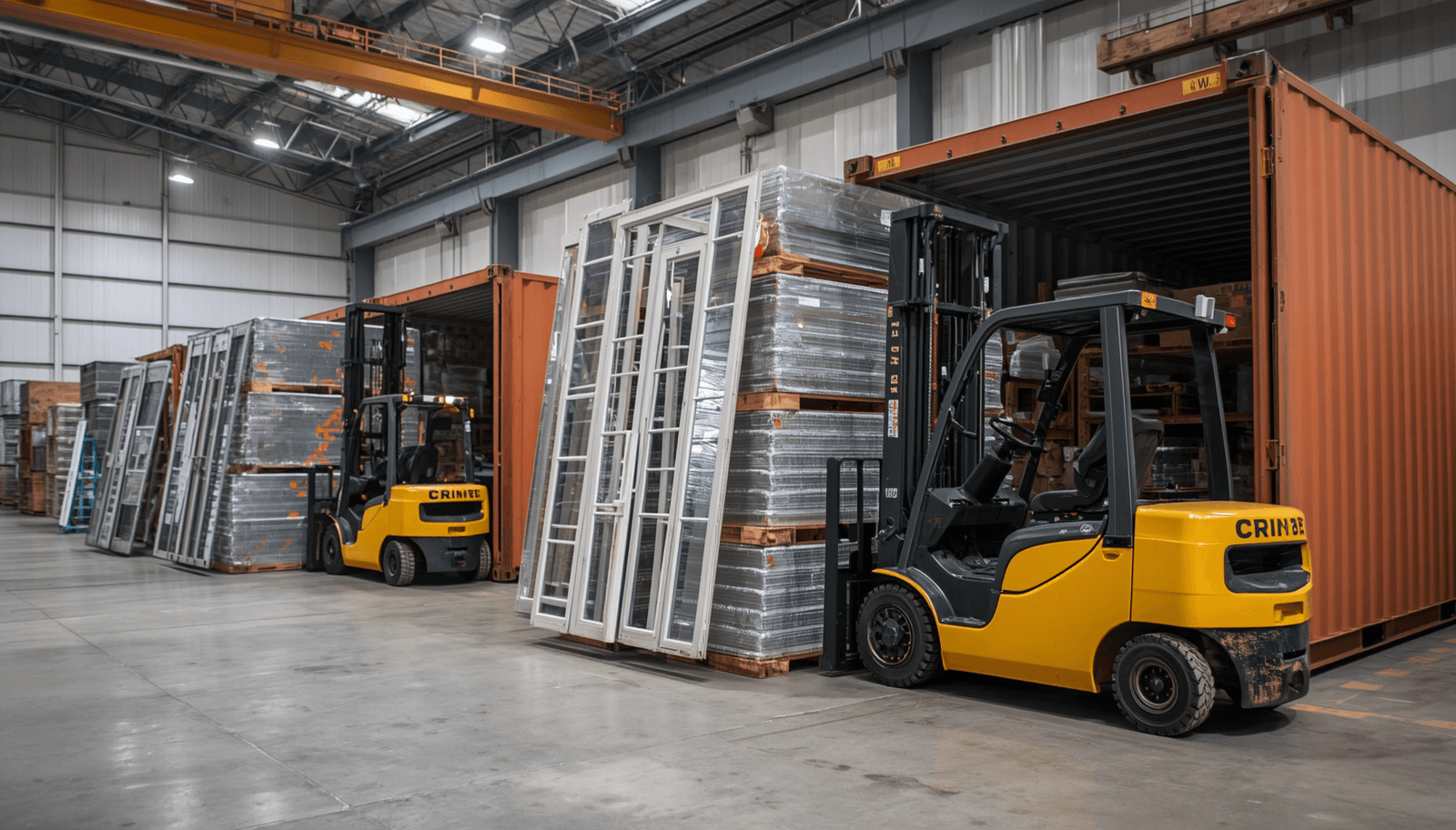 Container loading process for export aluminum windows-vigorawindows.com.jpg