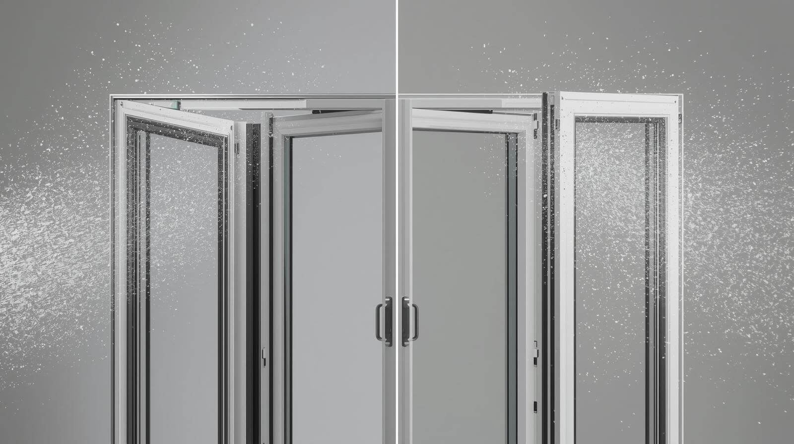 Weather resistance comparison of aluminium and uPVC casement glass windows-vigorawindows.com