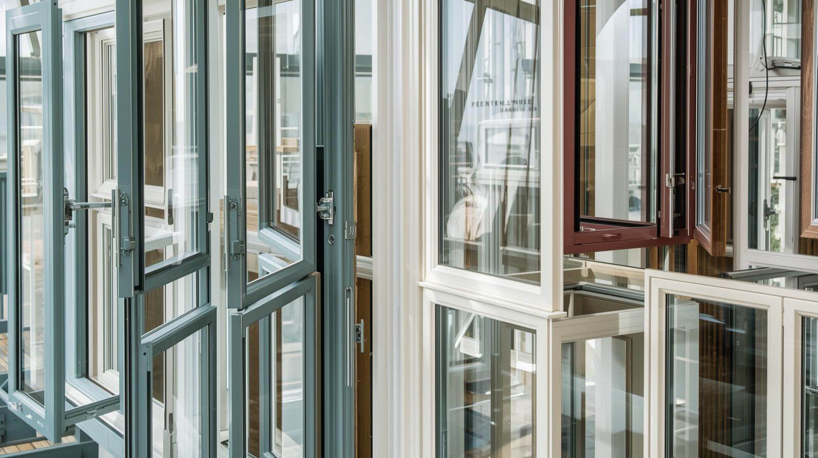 Different styles of uPVC casement windows in South American homes-vigorawindows.com