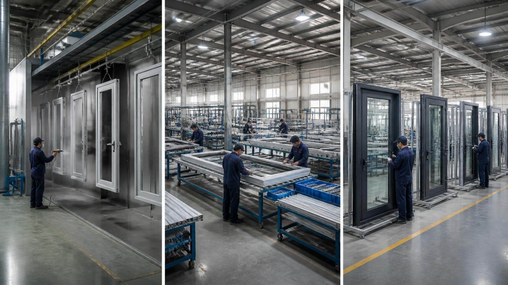 aluminum doors manufacturing process and quality control-vigorawindows.com.jpg