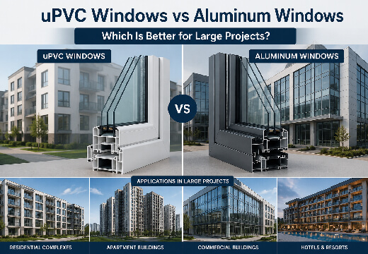 uPVC Windows vs Aluminum Windows Which Is Better for Large Projects