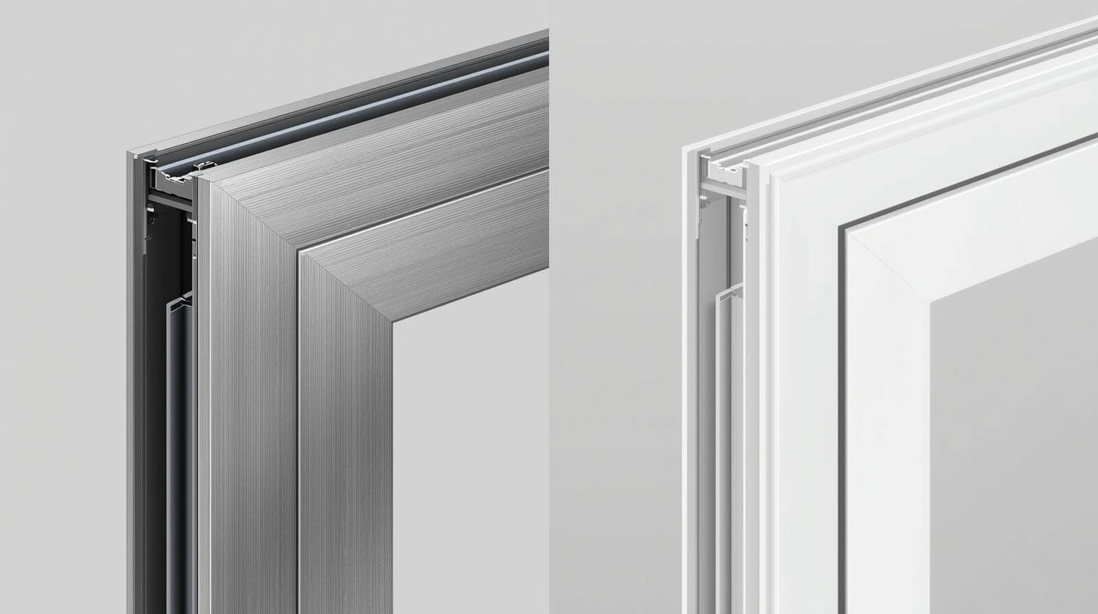 Comparison of aluminium and uPVC casement glass window frames-vigorawindows.com